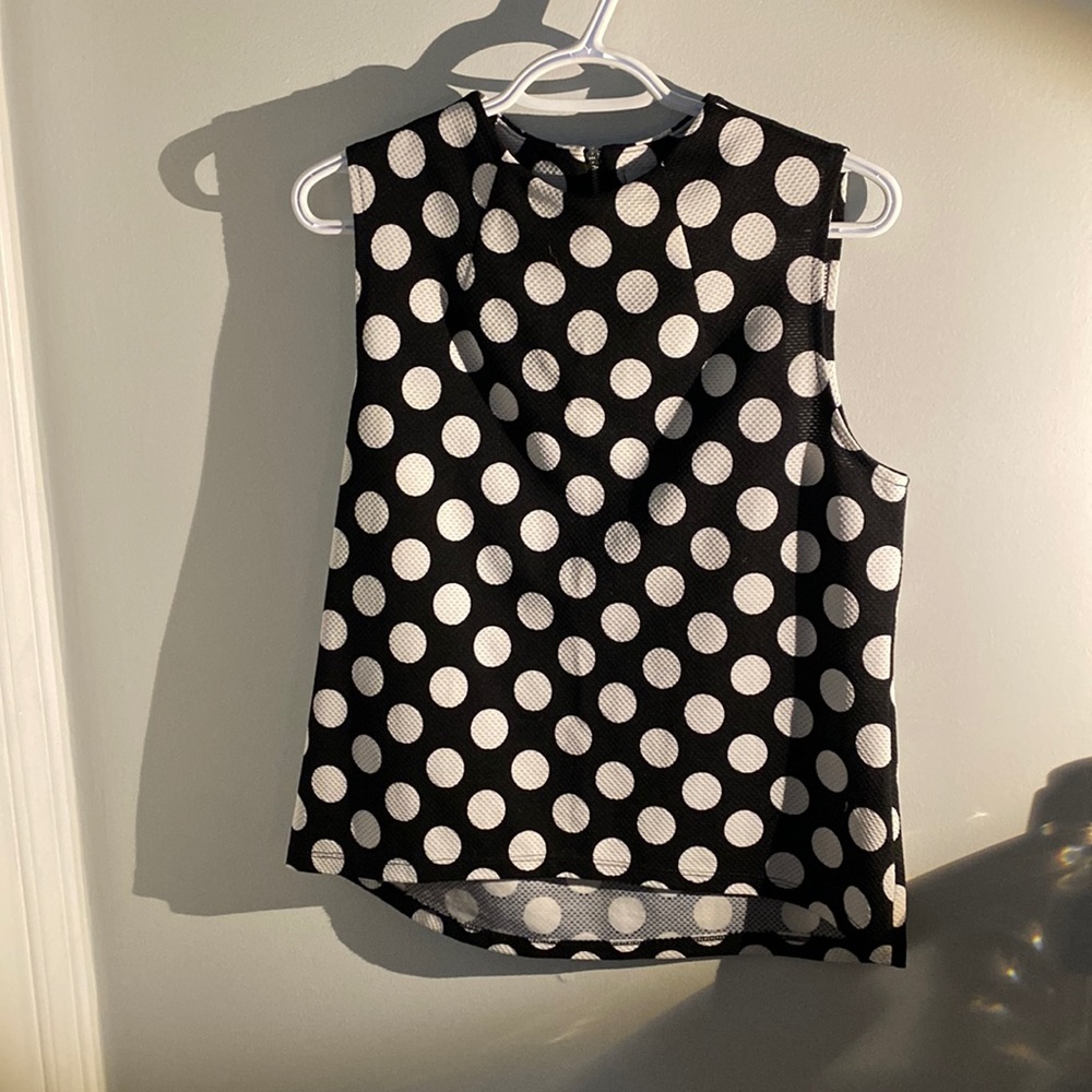 Black and white top